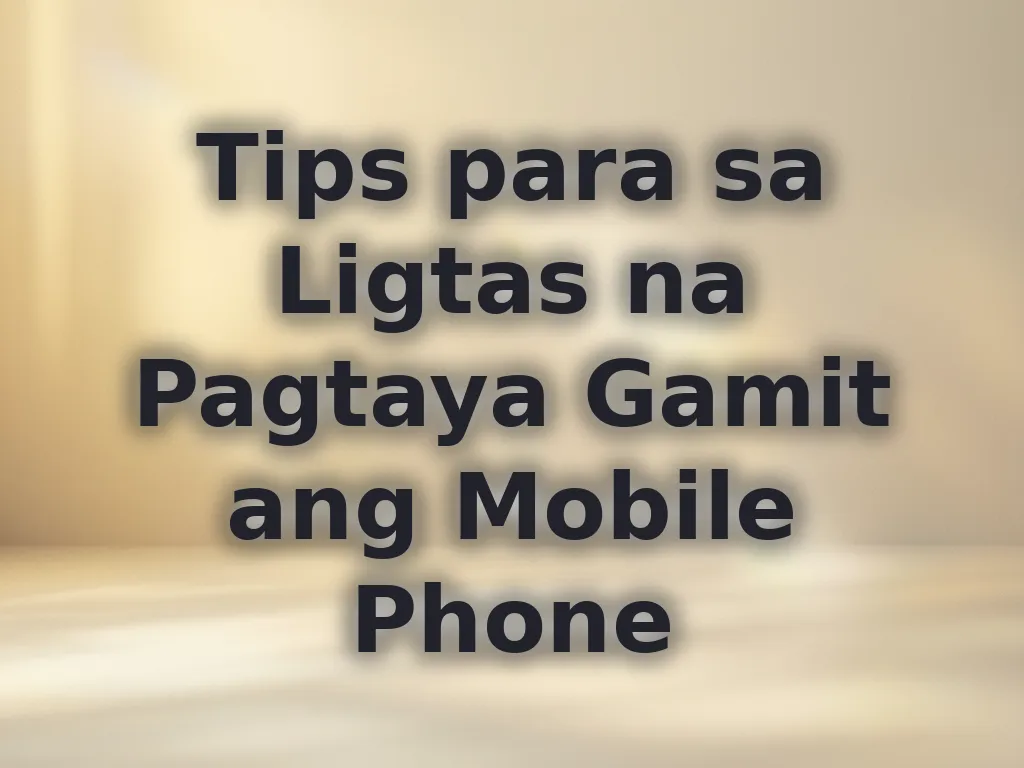 Secure Mobile Gambling